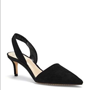 Vince Camuto Kolissa Suede Slingback pumps